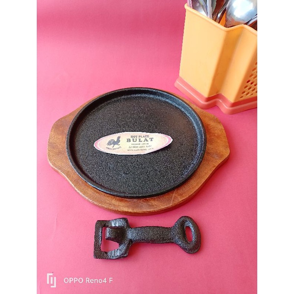 Jual Hot Plate Steak Murah Bulat Cm Hotplate Steak Piring Steak Baja Cast Iron Food Grade