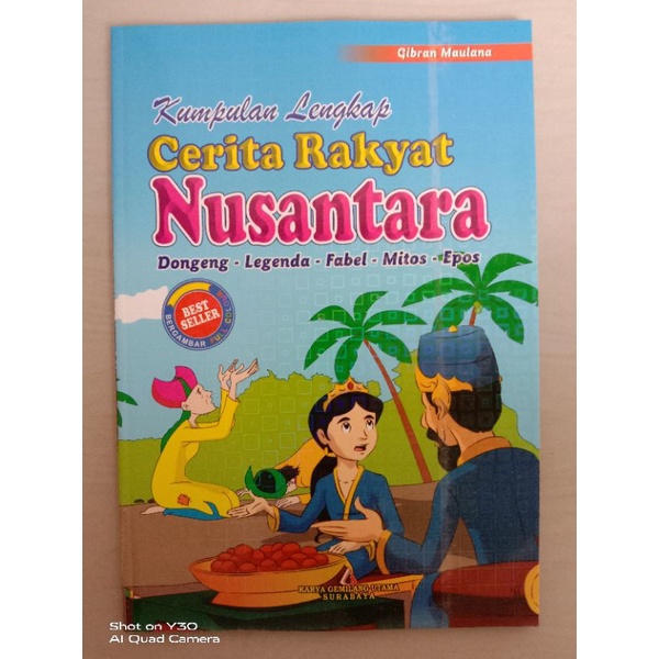 Kesaint Blanc - Buku Cerita Anak Cerita Rakyat Nusantara - Asal
