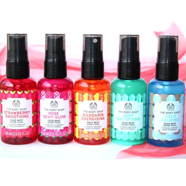 Jual TBS The Body Shop Rose / Orange / Coco Calming / Mint Mattifying