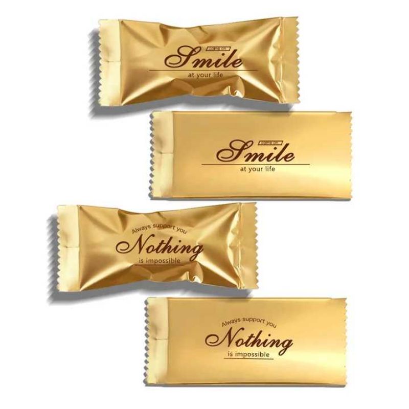 Jual 100Pcs Plastik Permen Nougat Aluminium Foil | Packaging Makanan ...