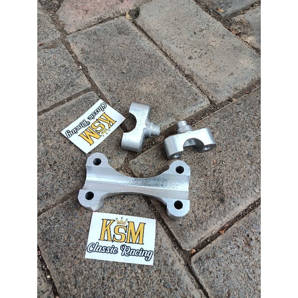 Jual Racer Stang Stir Triumph CNC Asli + Cagak racer Triumph (1set ...