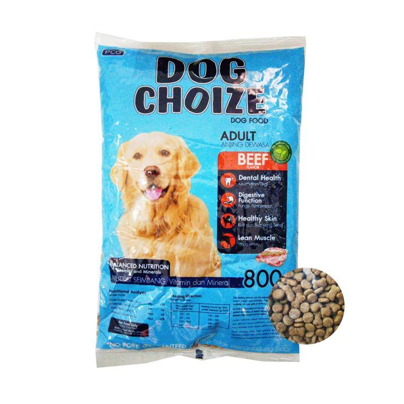 Jual Dog Choize Adult Beef Flavour Makanan Anjing / Dog Food [20 Kg ...