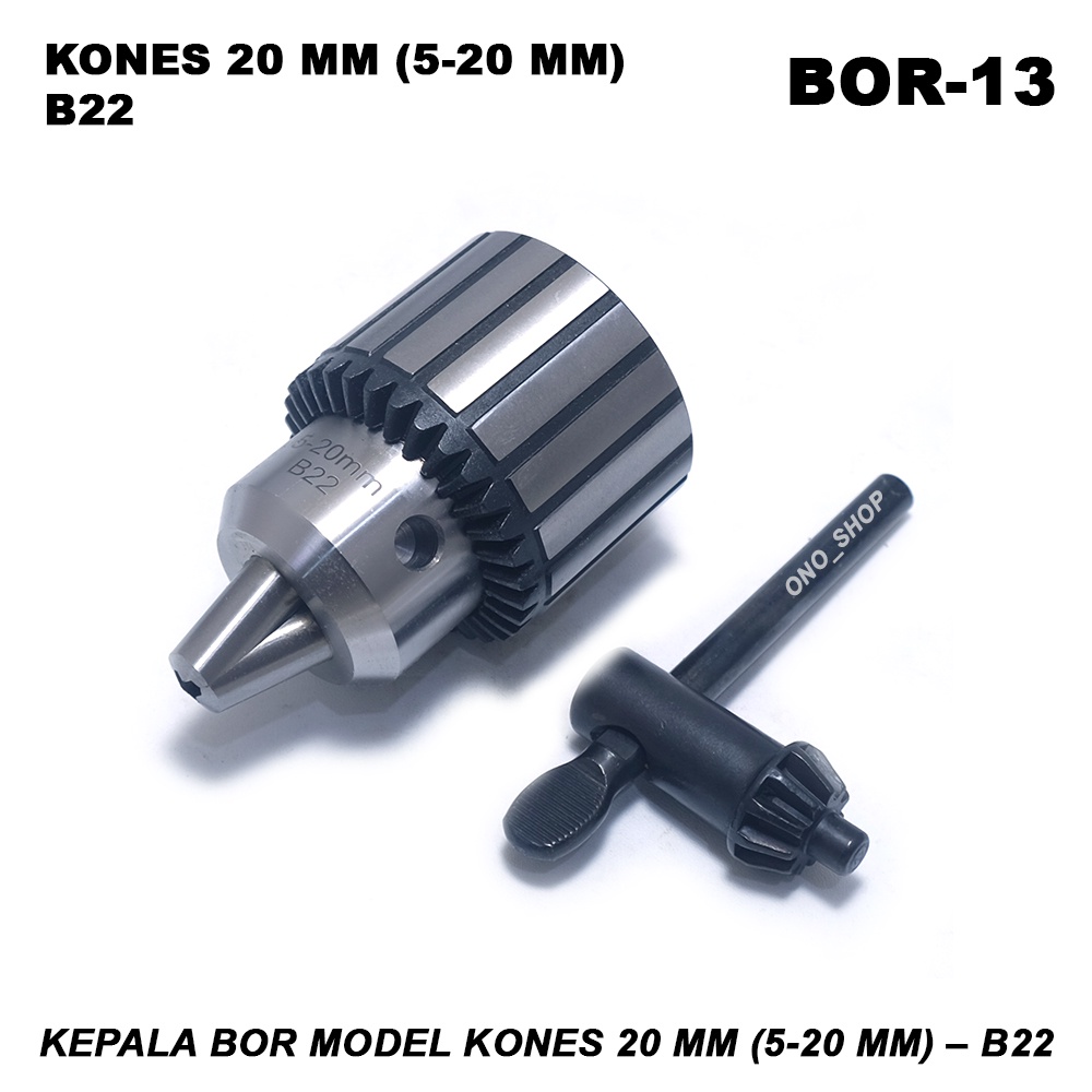Jual Kepala Bor Model KONES 20 mm (5-20 mm) – B22 | Shopee Indonesia