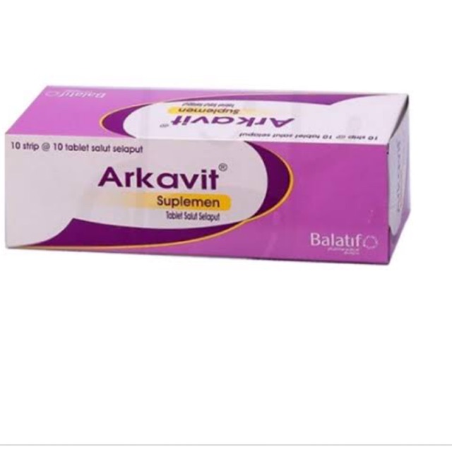 Jual Arkavit Box isi 10 strip | Shopee Indonesia
