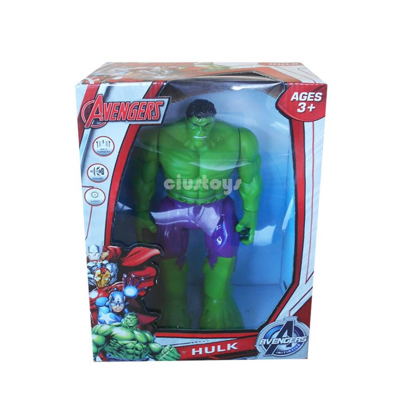 Jual Mainan Anak - Robot Hulk Avengers Marvel Bisa Jalan Mainan Hulk Hijau