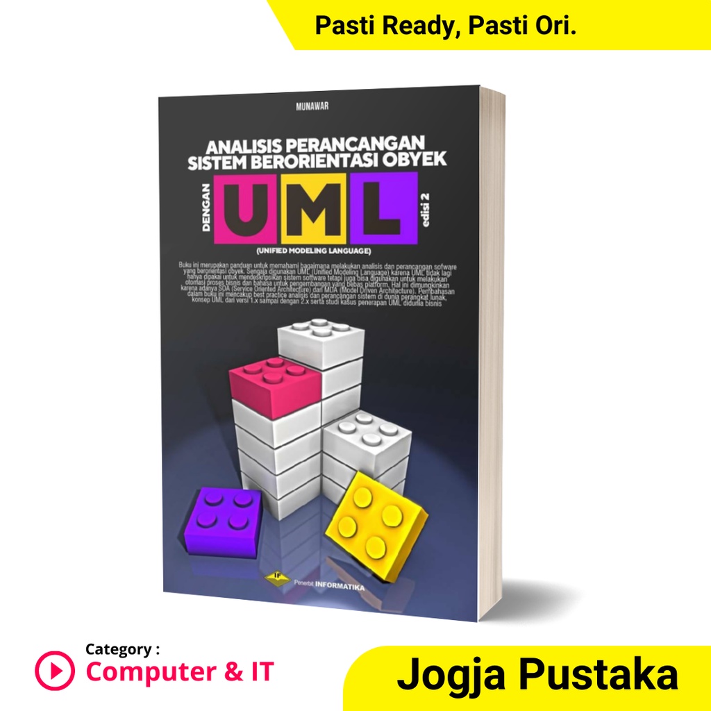 Jual Buku Analisis Perancangan Sistem Berorientasi Objek Dengan UML ...