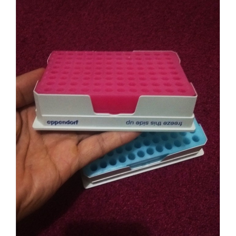 Jual Eppendorf PCR Cooler 96 well plates and PCR tubes Isi 2 pcs