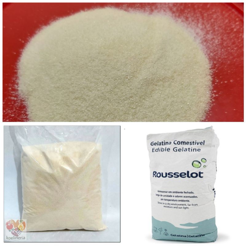 Jual Gelatin Sapi Halal Rousselot 100 gr (Repack) Shopee Indonesia