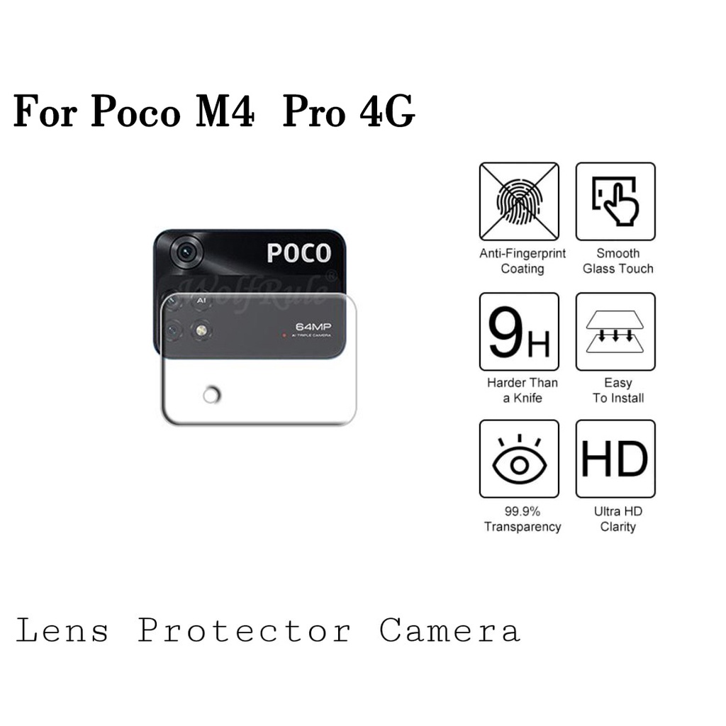 Poco M4 Pro 4g Lens Tempered Glass