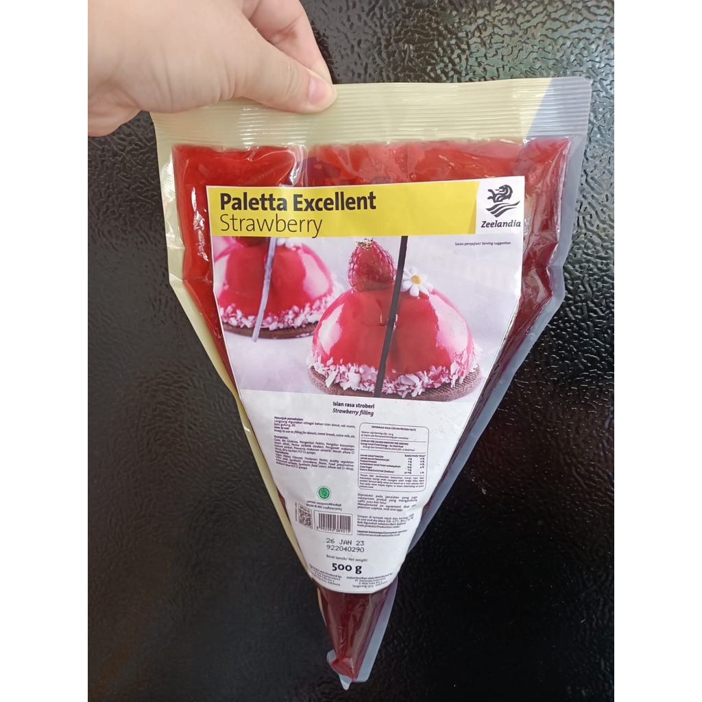 Jual (kemasan asli) selai Paletta Excellent Strawberry / Blueberry ...