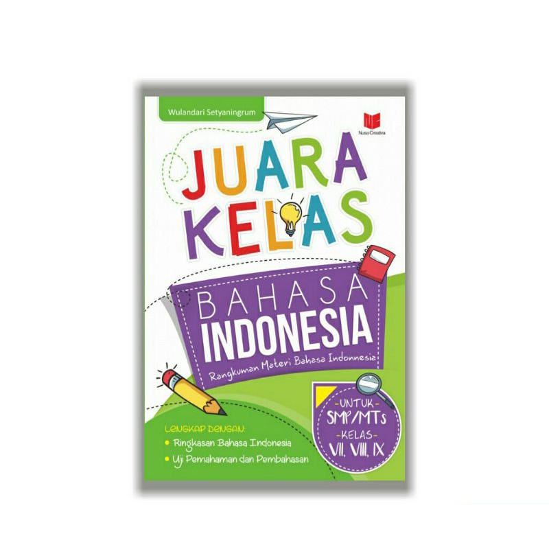 Jual BUKU PELAJARAN JUARA KELAS BAHASA INDONESIA RANGKUMAN MATERI B ...