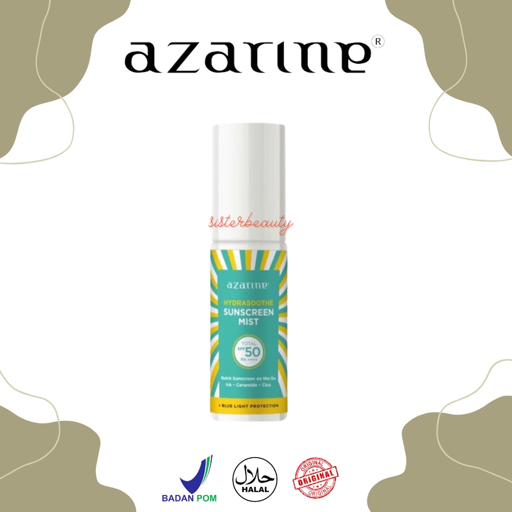 Jual SisterBeauty - [MIST] Azarine Hydrasoothe Sunscreen Mist SPF50 PA ...