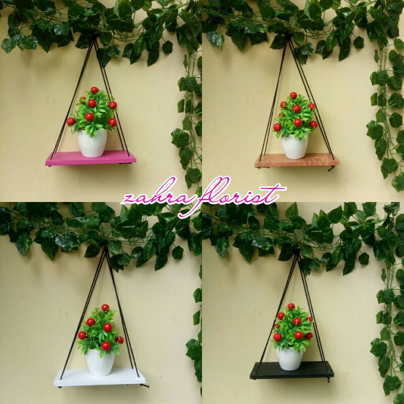 Jual [COD] 1 SET BUAH ARTIFICAL HIASAN DINDING/RAK BUNGA DINDING ...