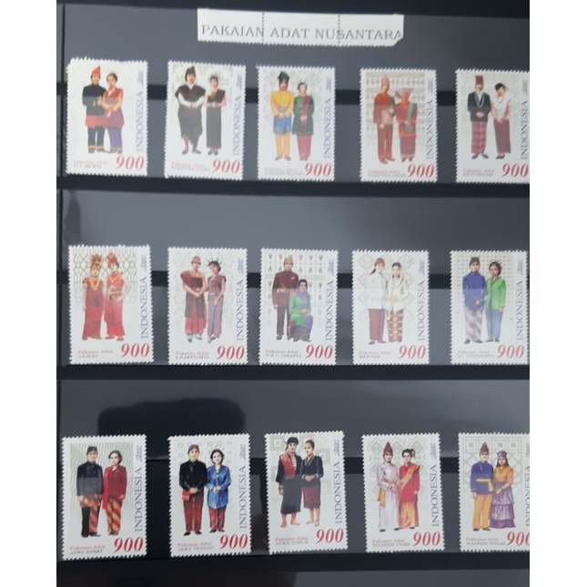 Jual Koleksi Perangko Indonesia Pakaian Adat | Shopee Indonesia