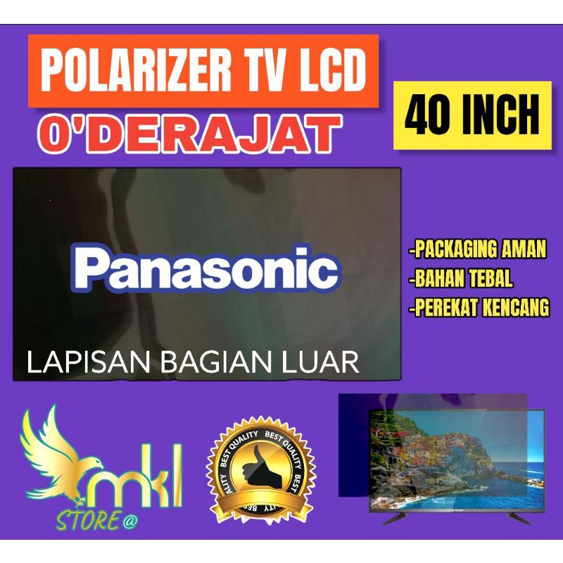 Jual POLARIS POLARIZER TV LCD LED 40" INC O"DERAJAT PELAPIS PLASTIK ...