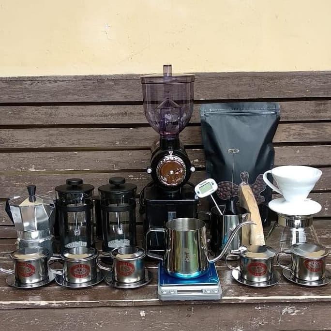 Jual Alat Kopi / Paket Usaha / Coffee Maker / French Press / Kopi / V60 ...