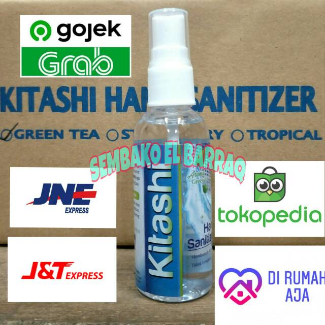 Jual Hand Sanitizer Kitashi / Pembersih Tangan Spray 60ml | Shopee ...
