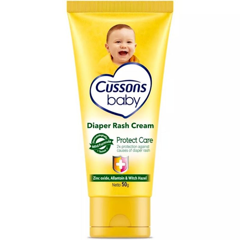 Jual Cussons Baby Diaper Rash Cream Krim Bayi Anti Ruam Popok 50 gr