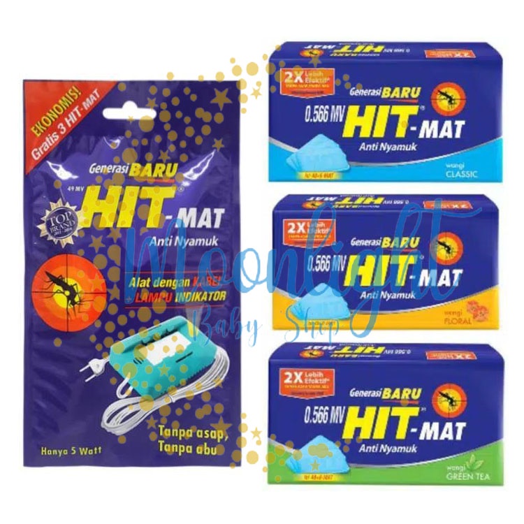 Jual Hit Mat Alat & Refill Anti Nyamuk Listrik / Obat Nyamuk Elektrik ...