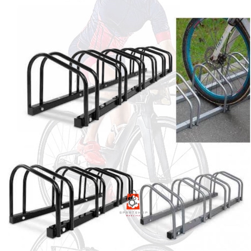 Jual BIKE RACK STAND SEPEDA PADDOCK PARKIR DUA SEPEDA BICYCLE STAND ...