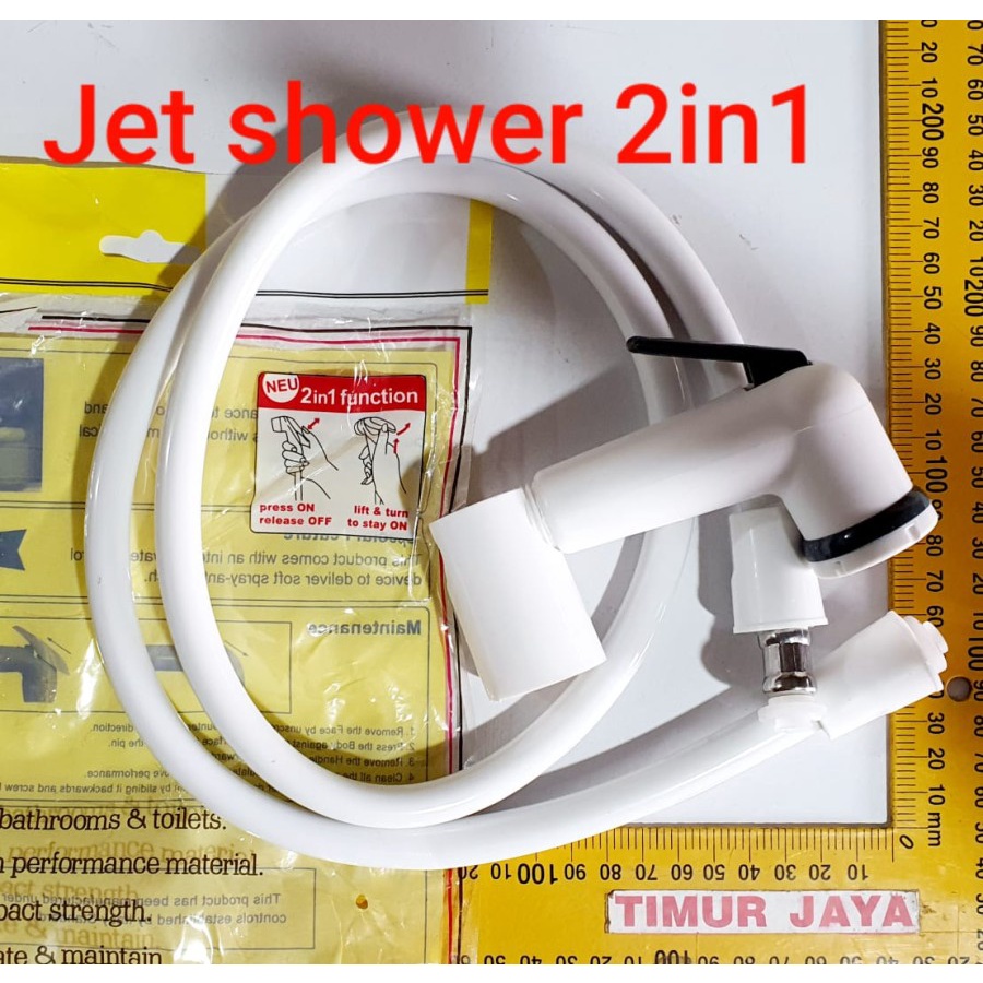 Jual Kenmaster Putih Wc Cebok Jet Shower Bidet Shower Toilet Onda