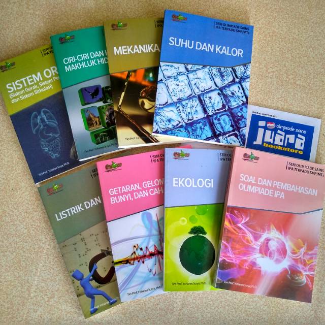 Jual Buku Olimpiade Sains Ipa Terpadu Smpmts Kandel Dari Tim Prof Yohanes Surya Ph D 8234