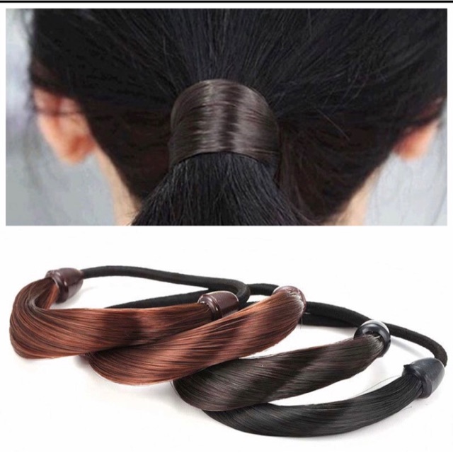 Jual Ikat Rambut Wanita Model Invisible Hair Fashion “JR05” | Shopee ...