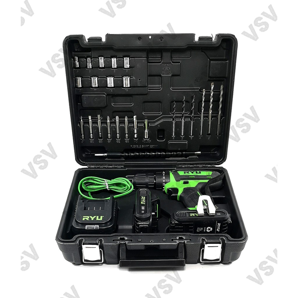 Jual RYU RCI20V Cordless Impact Drill 20 Volt Mesin Bor Cordless RYU ...