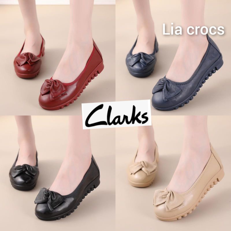 Sepatu Clarks radial ulir best seller sepatu wanita clarks kulit asli Clarks radial