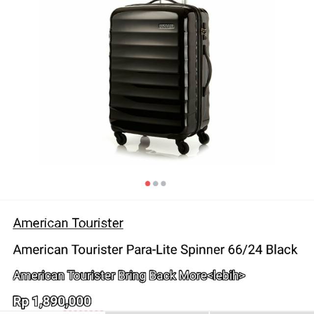 Paralite qweasd american tourister
