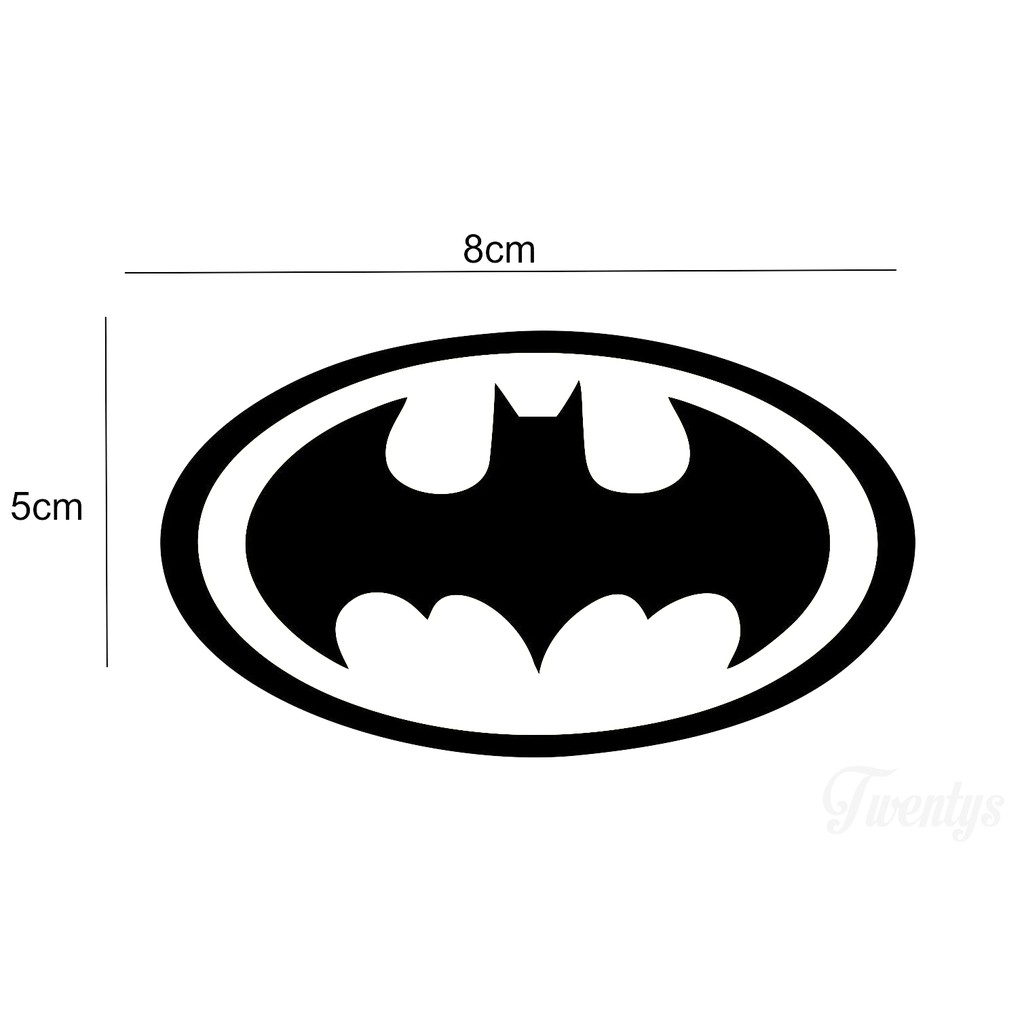 Jual STIKER BATMAN CUTTING STICKER VINYL DECAL | Shopee Indonesia