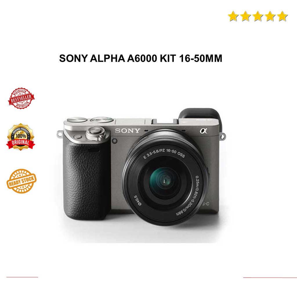 Jual SONY ALPHA A6000 KIT 1650MM Shopee Indonesia