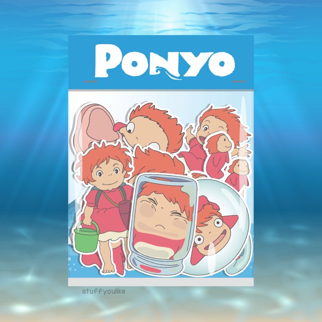 Jual PONYO STICKER PACK | Shopee Indonesia