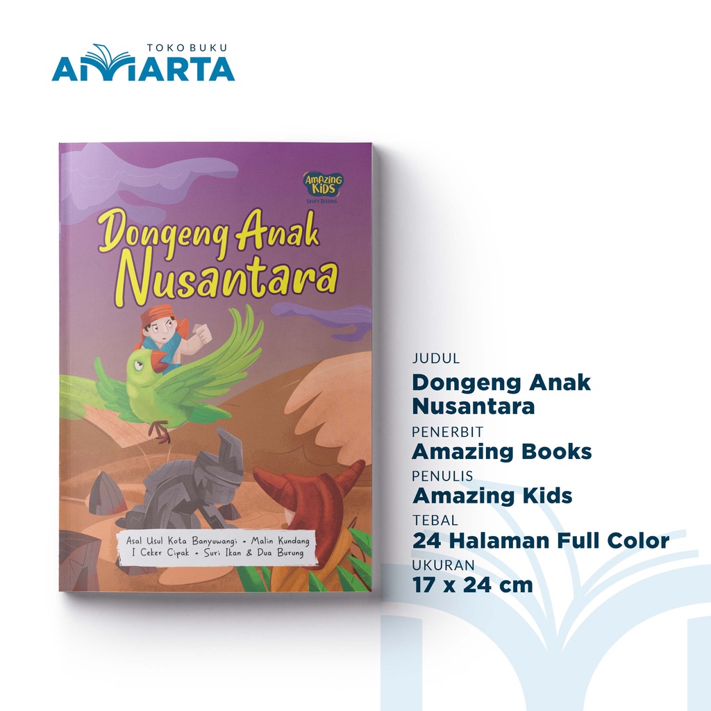 Jual Buku Dongeng Anak Nusantara | Shopee Indonesia