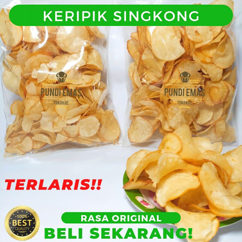 Jual Keripik Singkong Asin Gr Shopee Indonesia