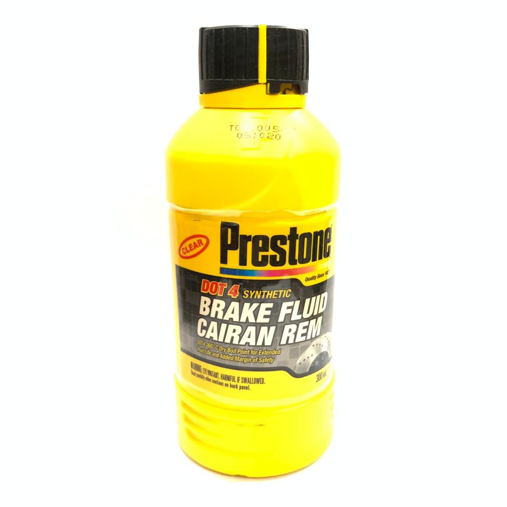 Jual Minyak Rem Prestone Brake Fluid Dot 4 300ml Full Synthetic Original Shopee Indonesia 6962