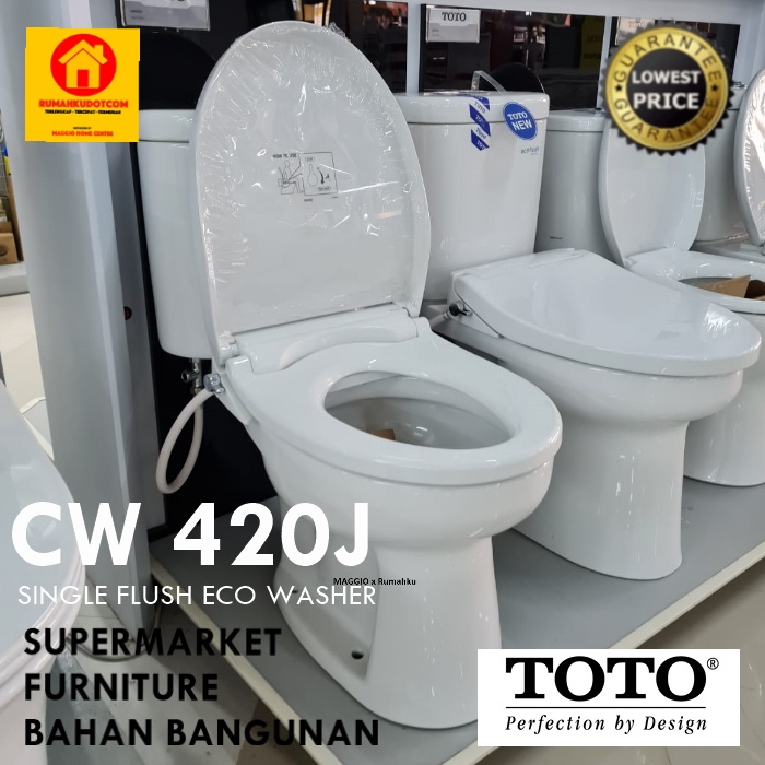 Jual Kloset Duduk Toto Eco Washer Free Kirim Jabodetabek Cw Eco