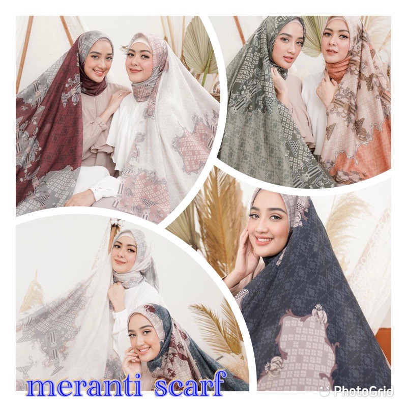 Jual Wearingklamby Meranti Scarf Series Shopee Indonesia