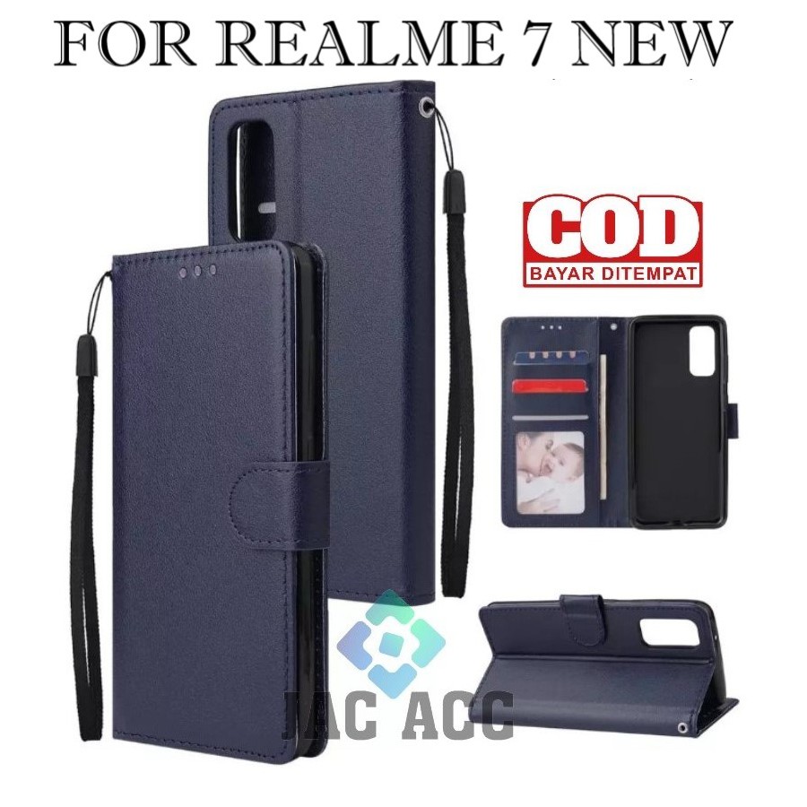 DOMPET HP UNTUK REALME NEW (2020) FLIP CASE COVER REALME NEW (2020)