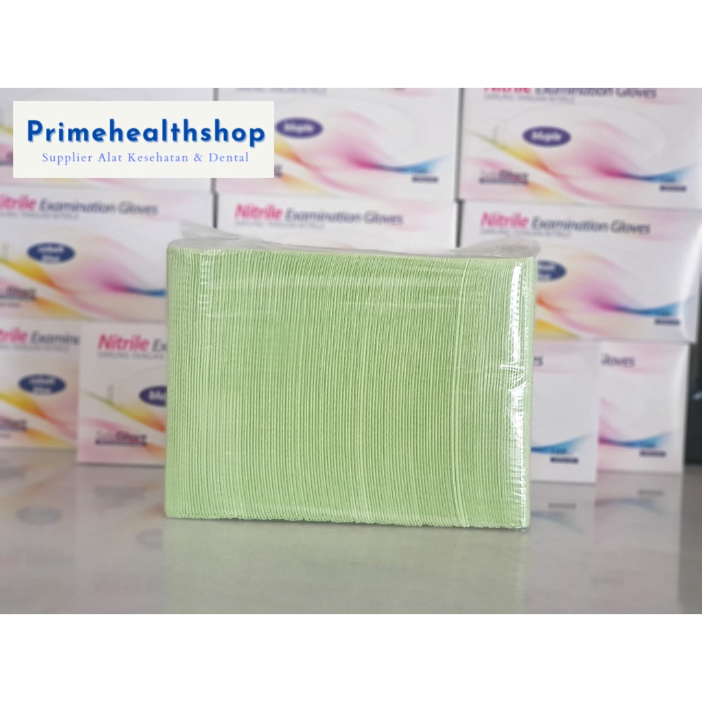 Jual Dental Bib Polybib Onemed Tanpa Tali 1 bag isi 125 pcs | Shopee ...