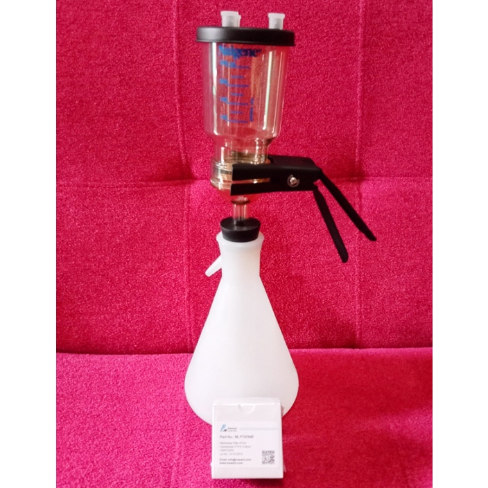 Jual Vacuum Filtration Set Nalgene Plus Membrane Filter Hawach Diameter ...