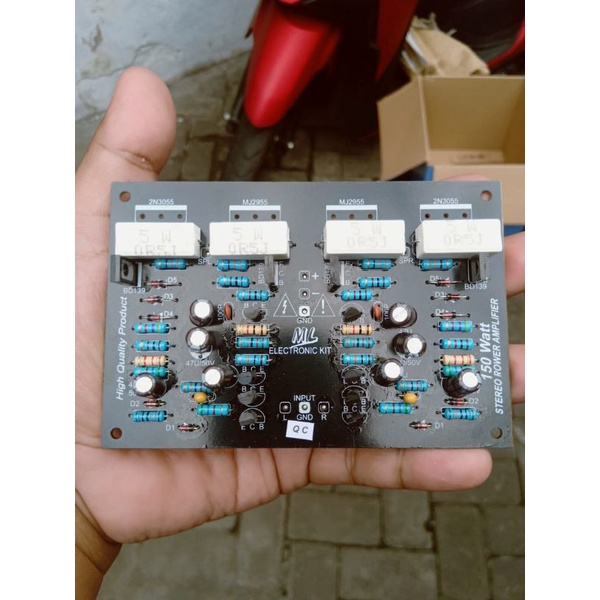 Jual kit driver power amplifier 150 Watt stereo tip | Shopee Indonesia