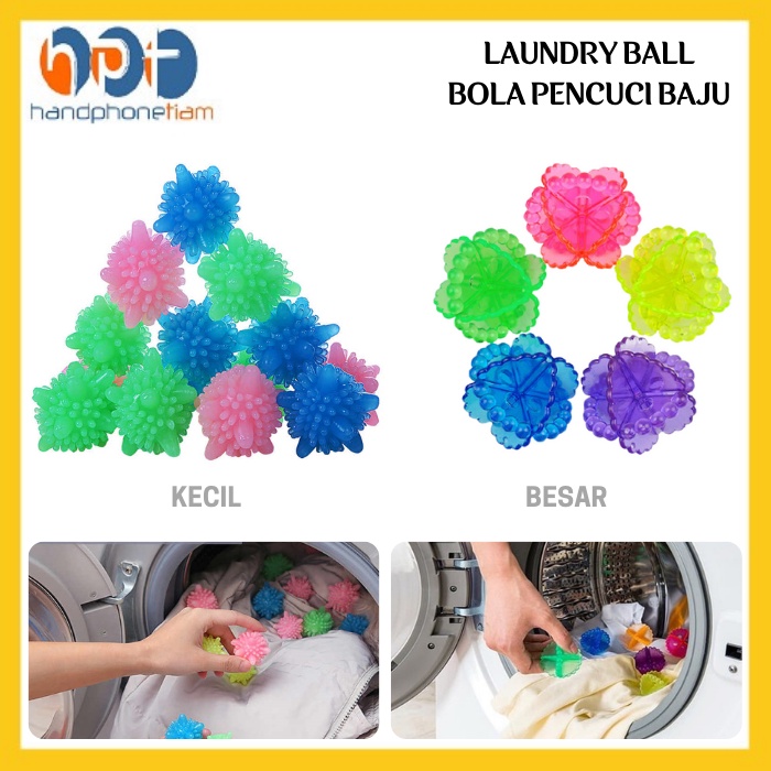 Jual Magic Cleaning Rubber Laundry Ball Bola Karet Besar Mesin Cuci ...
