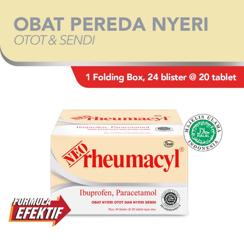Jual Neo Rheumacyl Tablet 1 box isi 24 strip-Murah | Shopee Indonesia
