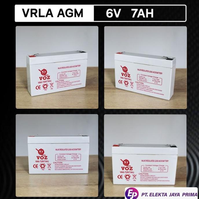 Jual Ejp Voz Vrla V Ah Aki Kering Baterai Battery Accu Kering Ah Aki Shopee Indonesia