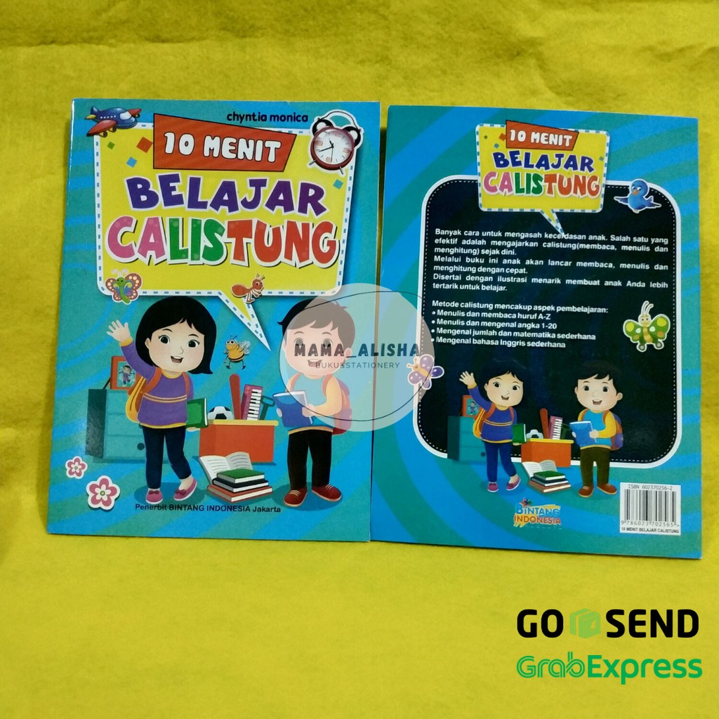 Jual Buku Anak - 10 Menit Belajar Calistung Baca Membaca Tulis Menulis ...