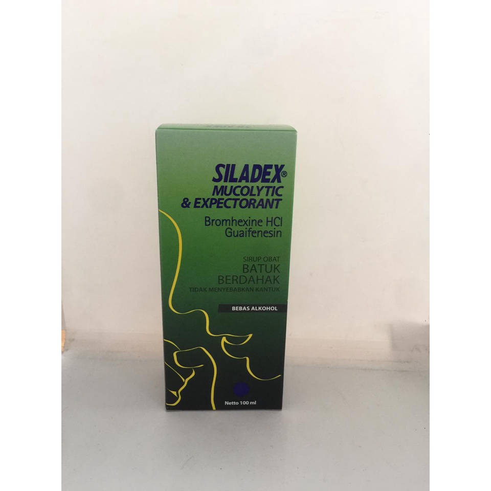 Jual SILADEX MUCOLYTIC&EXPECTORANT BATUK BERDAHAK 100ML | Shopee Indonesia