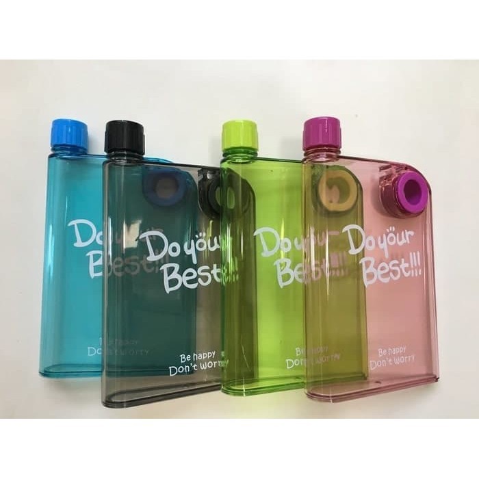 Jual New Memo Bottle Do Your Best Doff / Botol Minum Plastik MemoBottle ...