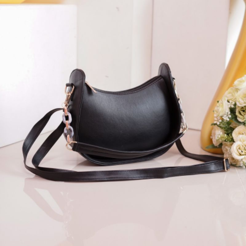 Jual RTL MALANG - Aresta Ester Tas Selempang Bahu Bentuk Lengkung Harga