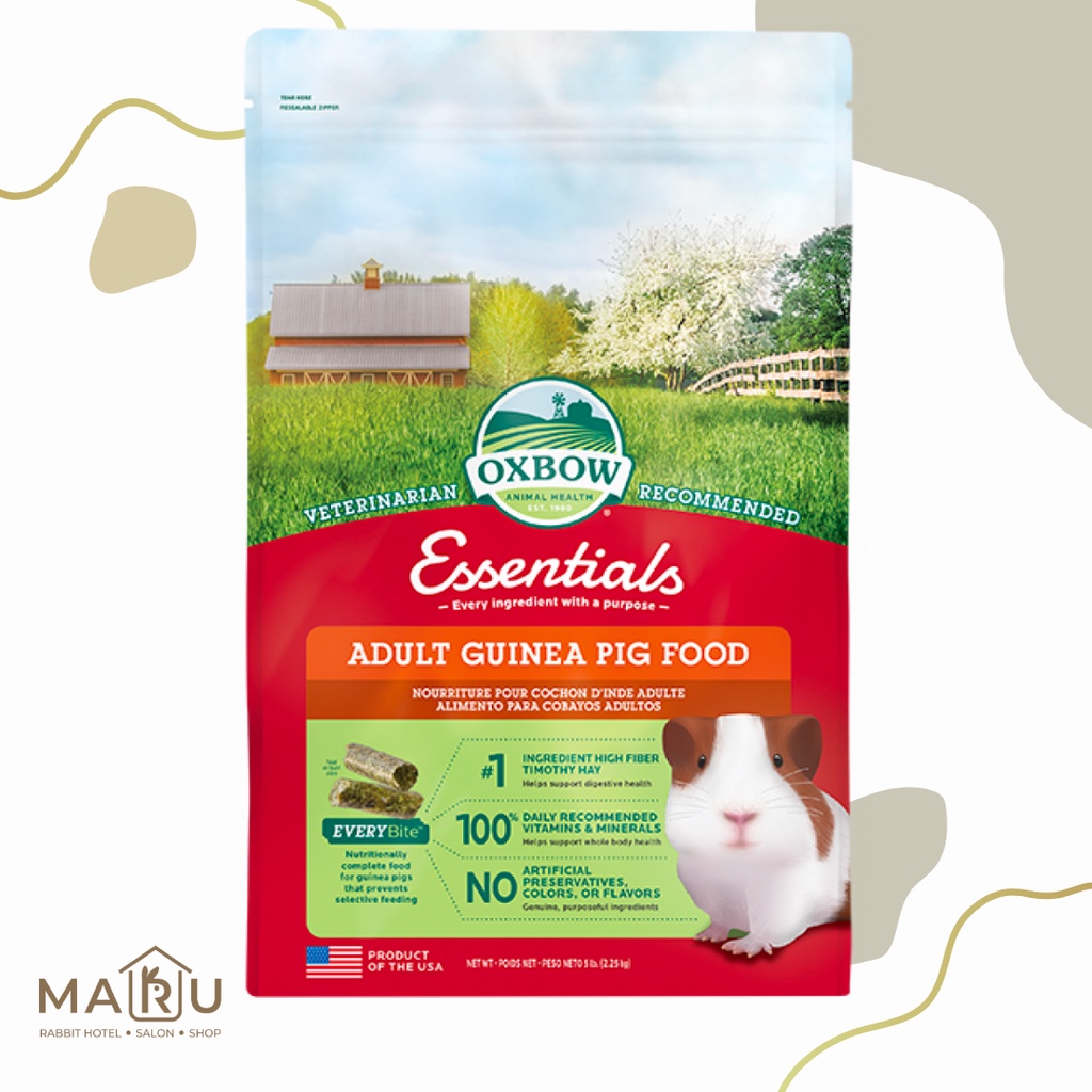 Picture of Jual OXBOW ADULT GUINEA PIG FOOD PELLET 2.25KG | Shopee Indonesia